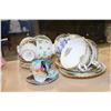 Image 1 : LOT OF 12 VARIOUS CHINA CUPS AND SAUCERS