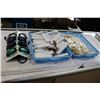 Image 1 : LOT OF WHISTLER KEYCHAINS MULTITOOLS AND SWIM GOGGLES