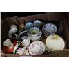 Image 2 : TRAY OF HIGH END MIS MATCHED CHINA CUPS AND SAUCERS