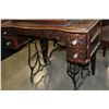 Image 2 : ANTIQWUE SEWING MACHINE IN TABLE WITH KENMORE SEWING MACHINE