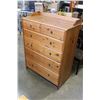Image 2 : 6 DRAWER PINE HIGHBOY DRESSER