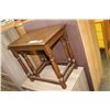 Image 1 : SMALL OAK NESTING TABLES