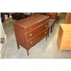 Image 2 : PAINTED 3 DRAWER DRESSER