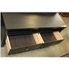 Image 2 : BLACK 2 DRAWER ENTERTAINMENT STAND