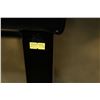 Image 2 : BLACK LEATHER BAR STOOL