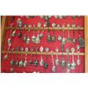 Image 3 : 90 COLLECTOR SPOONS IN GLASS CASE