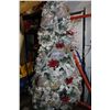 Image 2 : 6 FOOT ARTIFICIAL XMAS TREE WITH DECORATIONS