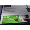 Image 2 : NEW OVERSTOCK INSIGNIA 47-80 INCH FULL MOTION TV WALL MOUNT 110LB CAPACITY