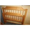 Image 2 : PINE BREDFRAME AND THE BRICK SINGLE SIZE MATTRESS