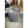 Image 1 : LARGE MODERN DINING TABLE W/ 2 LEAFS AND 4 CHAIRS