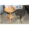 Image 1 : BLACK GLASSTOP ENDTABLE