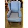 Image 2 : BLUE WING BACK CHAIR