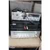 Image 1 : AKAI AA-1020 RECIEVER SONY 5 DIC CHANGER TECHNICS 215 STEREO COMPONENTS W/ CAMERA