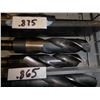 Image 2 : LOT OF MISCELLANEOUS REDUCED SHANK DRILL ENDS AND MILL ENDS SIZE .940-.875
