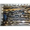 Image 2 : LARGE MISCELLANEOUS LOT OF DRILLS AND END MILLS - SEE PICS FOR TYPES