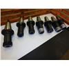 Image 1 : CAT50 MISCELLANEOUS LOT OF (7) END MILL HOLDERS - SEE PICS FOR TYPES