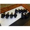 Image 1 : MISCELLANEOUS LOT OF(10)  CAT50 END MILL HOLDERS - SEE PICS FOR TYPES