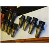 Image 8 : MISCELLANEOUS LOT OF(10)  CAT50 END MILL HOLDERS - SEE PICS FOR TYPES