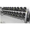 LARGE COMMERCIAL GRADE DUMBELL STAND