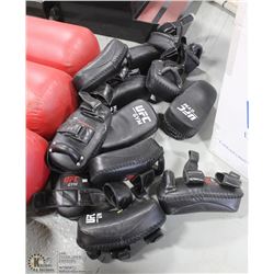 LARGE LOT OF UFC TRAINING GLOVES