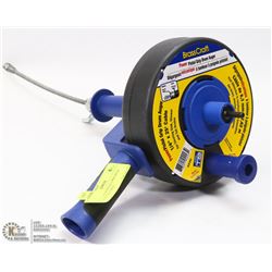 NEW POWER PISTOL GRIP DRUM AUGER 1/4"X25' CABLE