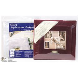 NEW MEMORIES 12" X 12" SHADOWBOX SCRAPBOOK PLUS