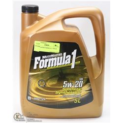 MOTOMASTER FORMULA 1 5W-20 SAE OIL.