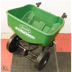 EXTRA LARGE SCOTTS SEED/FERTILIZER SPREADER