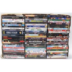 FLAT OF ASSORTED DVD'S - MANY SERIES TV SEASONS