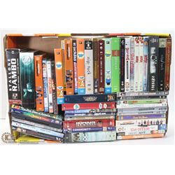 FLAT OF ASSORTED DVD'S - MANY SERIES TV SEASONS