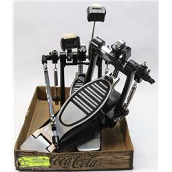 SET OF DOUBLE BASS KICK PEDALS