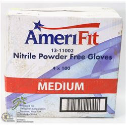 CASE OF AMERIFIT NITRILE POWER FREE GLOVES