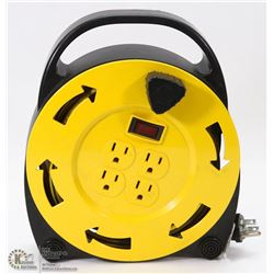 4 PLUG WIND UP EXTENSION CORD