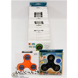 TOTE OF ASSORTED SPINNERS