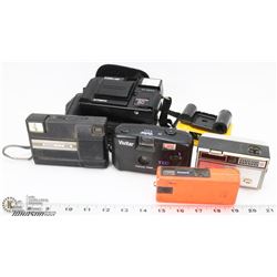 BOX OF 6 OLD CAMERAS