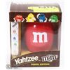 Image 1 : NEW M & M 'S YAHTZEE TRAVEL  EDITION IN BOX