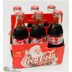 6 PACK OF VINTAGE COKE BOTTLES, ORIGINAL PACKAGING