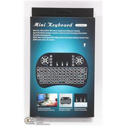 NEW MINI WIRELESS KEYBOARD WITH BUILT IN MOUSE