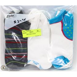 9PK LADIES ANKLE SOCKS