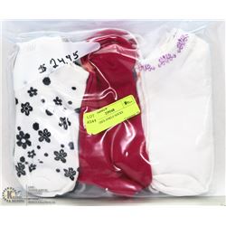 9PK LADIES ANKLE SOCKS