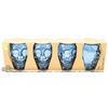 Image 1 : 4 NEW SKULL GLASSES SET IN BOX, MADE FROM