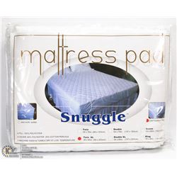 NEW SNUGGLE CONTOURED MATTRESS PAD SIZE TWIN XL