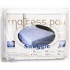 Image 1 : NEW SNUGGLE CONTOURED MATTRESS PAD SIZE TWIN XL