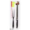 Image 2 : NEW 2PCS CARVING SET (8" KNIFE AND 6" FORK)
