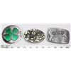 Image 1 : LOT OF THREE NEW BELT BUCKLES
