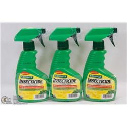 LOT OF 3 BOTTLES OF INSECTICIDE - 354ML EACH