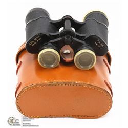 CARL SEITZ BINOCULARS AND CASE.