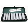 Image 1 : 8 PC 1/2” DRIVE DEEP SOCKET SET AND CASE.