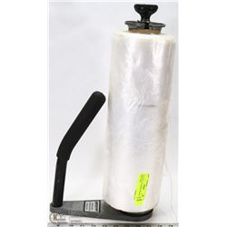 NEW ROLL OF SHRINK WRAP WITH DISPENSER