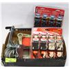 Image 1 : BOX OF 3 NEW COME-ALONG STRAPS AND CABLE WINCH